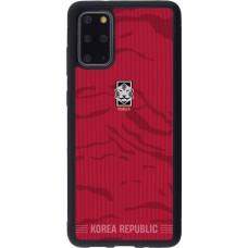 Samsung Galaxy S20+ Case Hülle - Silikon schwarz Südkorea 2026 personalisierbares Fussballtrikot