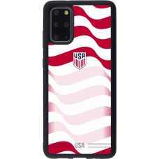 Samsung Galaxy S20+ Case Hülle - Silikon schwarz Vereinigten Staaten 2026 personalisierbares Fussballtrikot