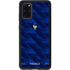 Samsung Galaxy S20+ Case Hülle - Silikon schwarz Frankreich 2026 personalisierbares Fussballtrikot