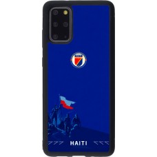 Samsung Galaxy S20+ Case Hülle - Silikon schwarz Haiti 2026 personalisierbares Fussballtrikot
