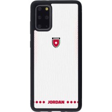 Samsung Galaxy S20+ Case Hülle - Silikon schwarz Jordanien 2026 personalisierbares Fussballtrikot