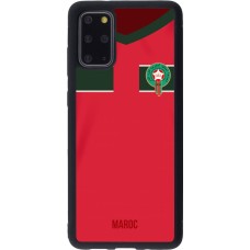 Samsung Galaxy S20+ Case Hülle - Silikon schwarz Marokko 2022 personalisierbares Fussballtrikot