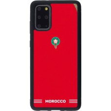 Samsung Galaxy S20+ Case Hülle - Silikon schwarz Marokko 2026 personalisierbares Fussballtrikot