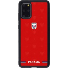 Samsung Galaxy S20+ Case Hülle - Silikon schwarz Panama 2026 personalisierbares Fussballtrikot
