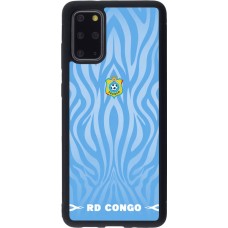 Samsung Galaxy S20+ Case Hülle - Silikon schwarz Demokratische Republik Kongo 2026 personalisierbares Fussballtrikot