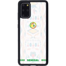 Samsung Galaxy S20+ Case Hülle - Silikon schwarz Senegal 2026 personalisierbares Fussballtrikot