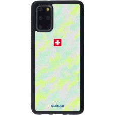 Samsung Galaxy S20+ Case Hülle - Silikon schwarz Schweiz Away 2026 personalisierbares Fussballtrikot