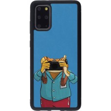 Samsung Galaxy S20+ Case Hülle - Silikon schwarz Frog with camera DTMF