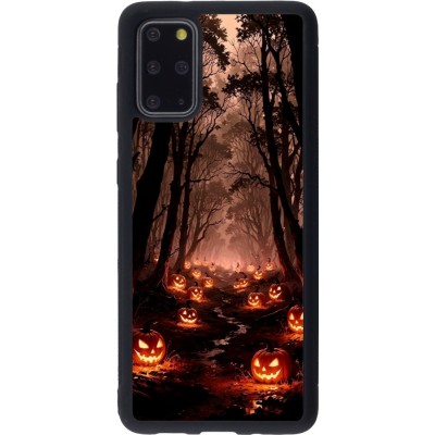 Samsung Galaxy S20+ Case Hülle - Silikon schwarz Halloween 2025 Road of Terrifying Pumpkins