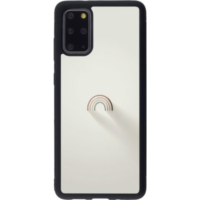 Coque Samsung Galaxy S20+ - Silicone rigide noir Mini Rainbow Minimal