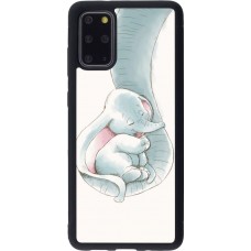 Coque Samsung Galaxy S20+ - Silicone rigide noir Mom 1903