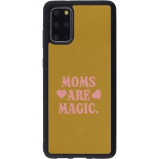 Samsung Galaxy S20+ Case Hülle - Silikon schwarz Mom 2026 Are Magic