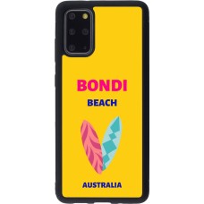 Samsung Galaxy S20+ Case Hülle - Silikon schwarz Pop Summer Destination Bondi