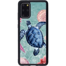 Samsung Galaxy S20+ Case Hülle - Silikon schwarz Preppy Turtle
