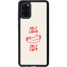 Samsung Galaxy S20+ Case Hülle - Silikon schwarz Saint Valentines Day 26 Self love self care