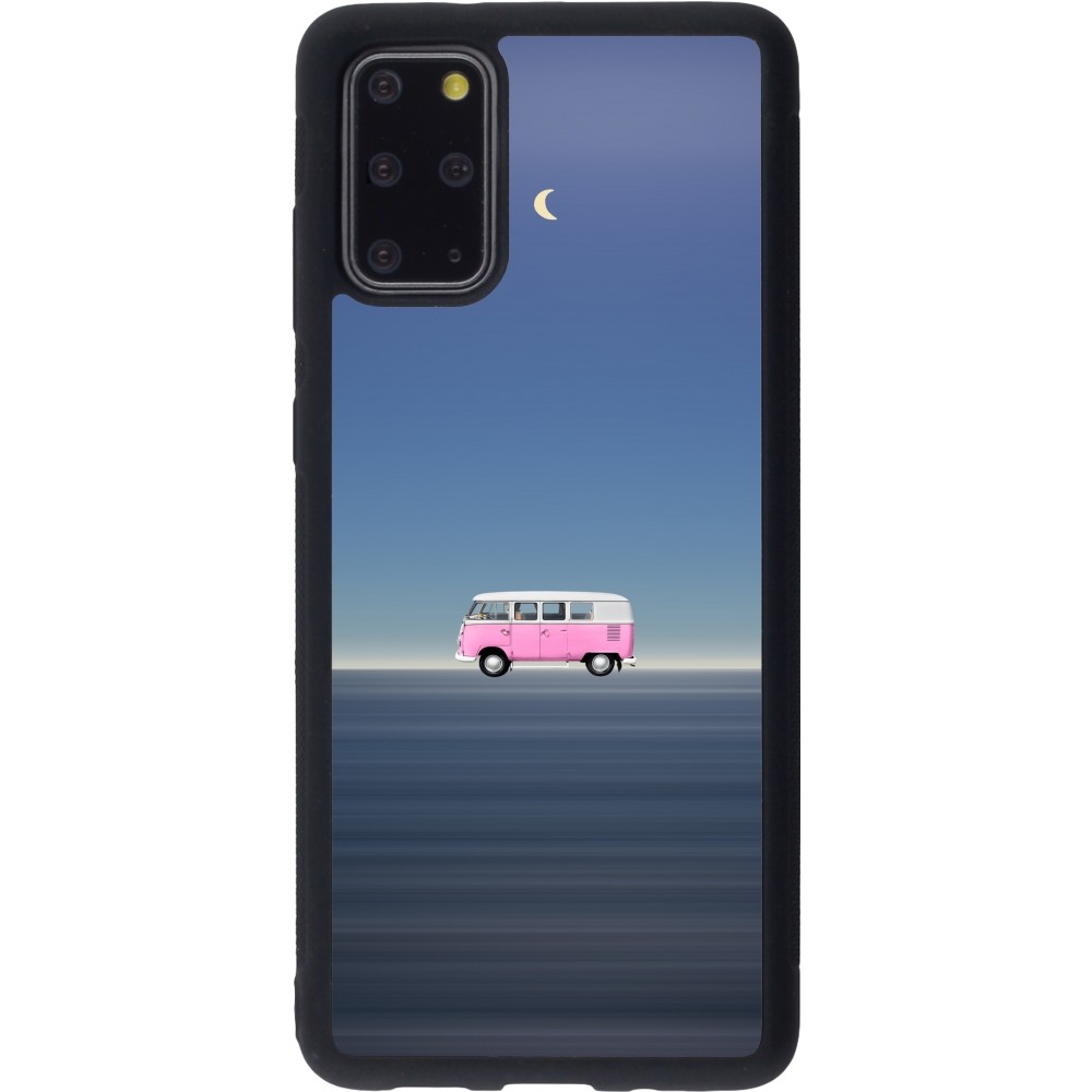 Samsung Galaxy S20+ Case Hülle - Silikon schwarz Spring 23 pink bus