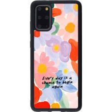 Samsung Galaxy S20+ Case Hülle - Silikon schwarz Every day is a chance Spring 2026