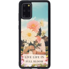 Samsung Galaxy S20+ Case Hülle - Silikon schwarz Live life in full moon Spring 2026