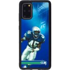 Coque Samsung Galaxy S20+ - Silicone rigide noir Super Bowl 26 Seattle 1