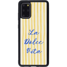 Coque Samsung Galaxy S20+ - Silicone rigide noir The good life 2026