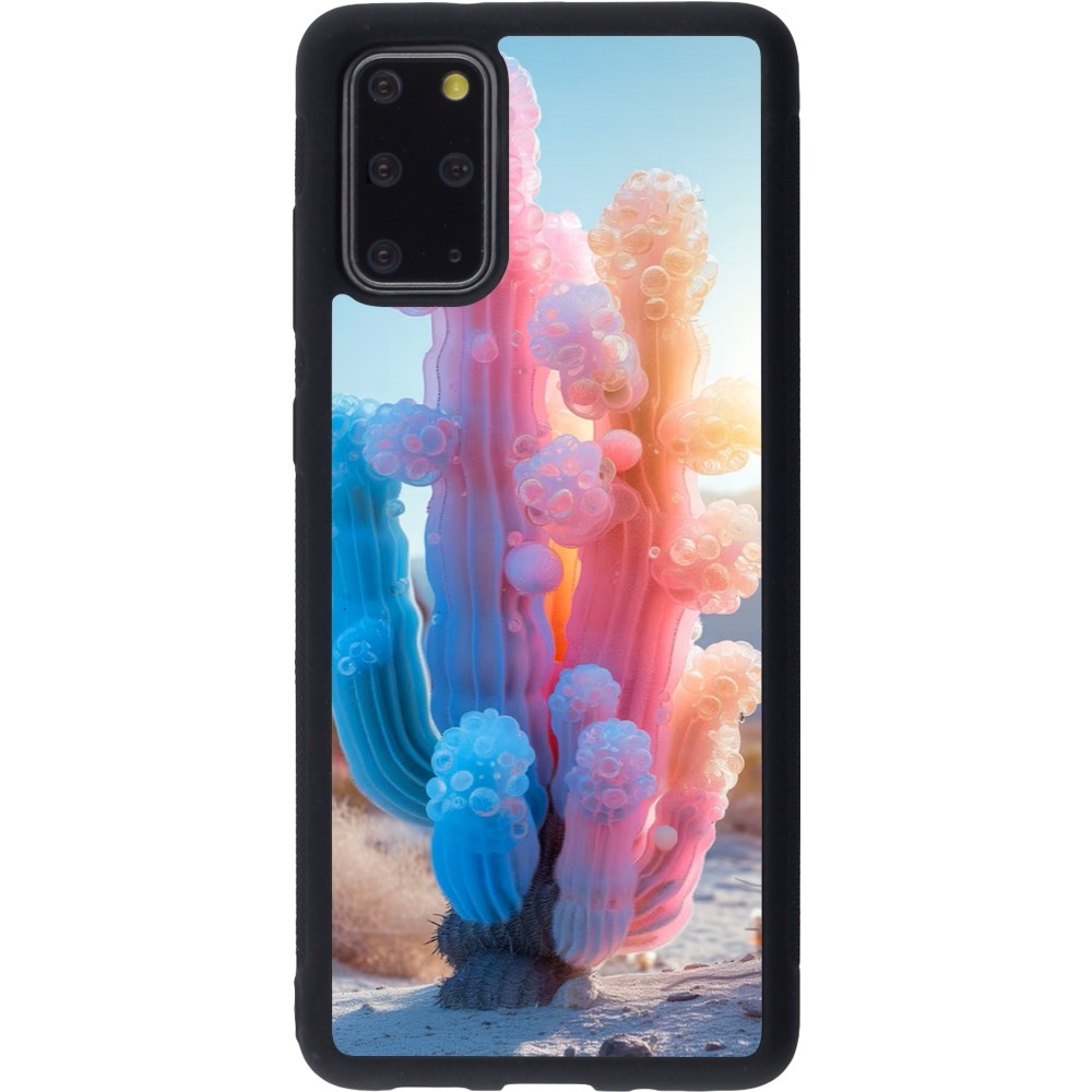 Samsung Galaxy S20+ Case Hülle - Silikon schwarz Artificial vegetation 2025