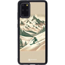 Samsung Galaxy S20+ Case Hülle - Silikon schwarz Vintage Skiberg
