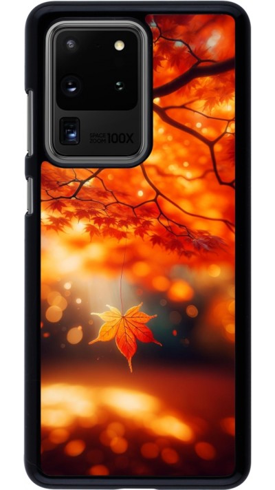 Samsung Galaxy S20 Ultra Case Hülle - Herbst Magisch Orange
