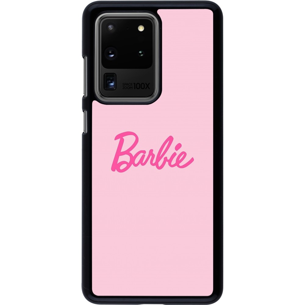Samsung Galaxy S20 Ultra Case Hülle - Barbie Text