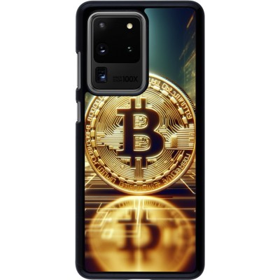 Samsung Galaxy S20 Ultra Case Hülle - Bitcoin Stehen