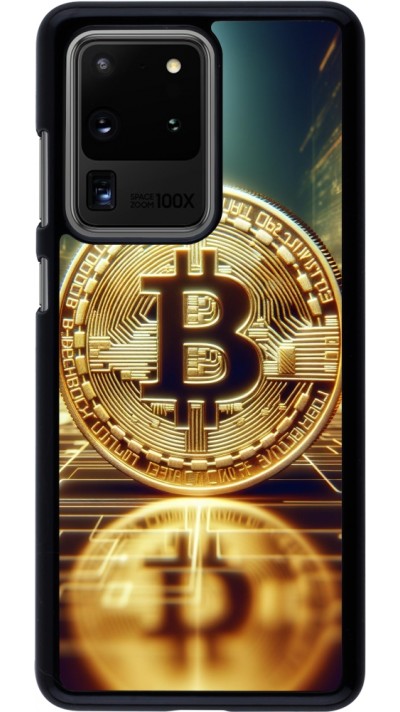 Samsung Galaxy S20 Ultra Case Hülle - Bitcoin Stehen