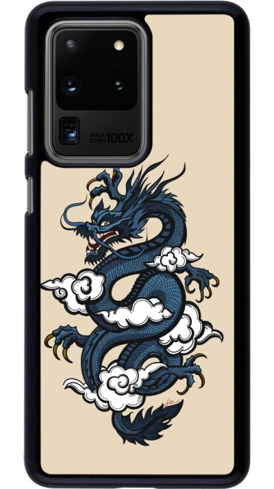 Coque Samsung Galaxy S20 Ultra - Blue Dragon Tattoo