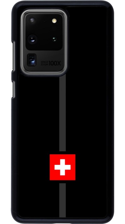 Samsung Galaxy S20 Ultra Case Hülle - Kanton CH schwarz