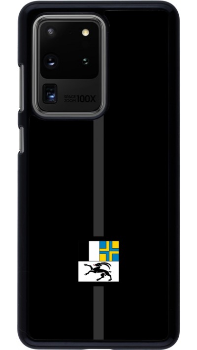 Samsung Galaxy S20 Ultra Case Hülle - Kanton GR schwarz