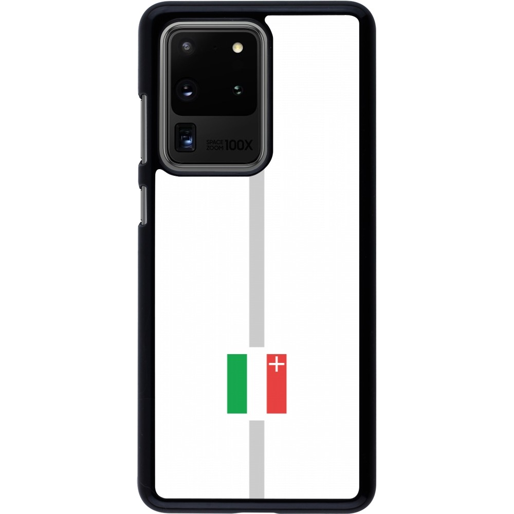 Samsung Galaxy S20 Ultra Case Hülle - Kanton NE weiss