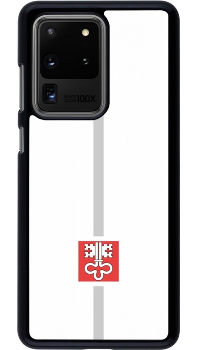Samsung Galaxy S20 Ultra Case Hülle - Kanton NW weiss