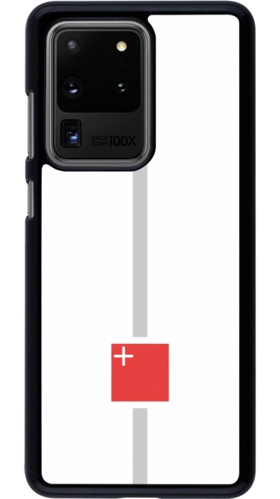 Samsung Galaxy S20 Ultra Case Hülle - Kanton SZ weiss