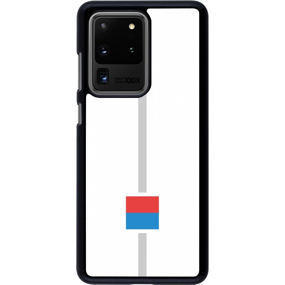 Samsung Galaxy S20 Ultra Case Hülle - Kanton TI weiss
