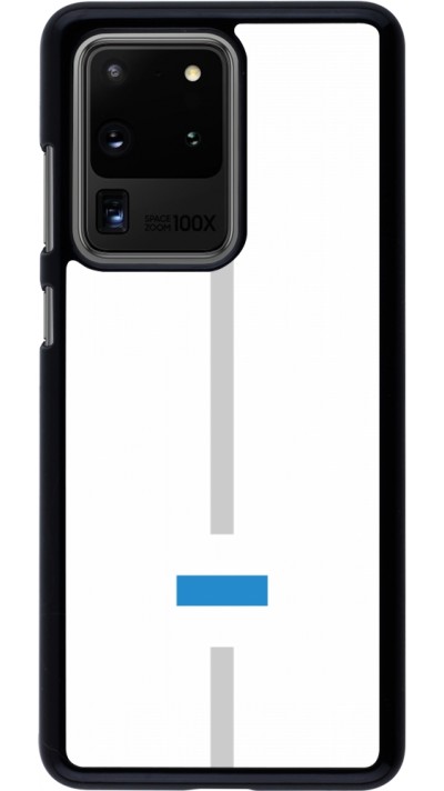Samsung Galaxy S20 Ultra Case Hülle - Kanton ZG weiss