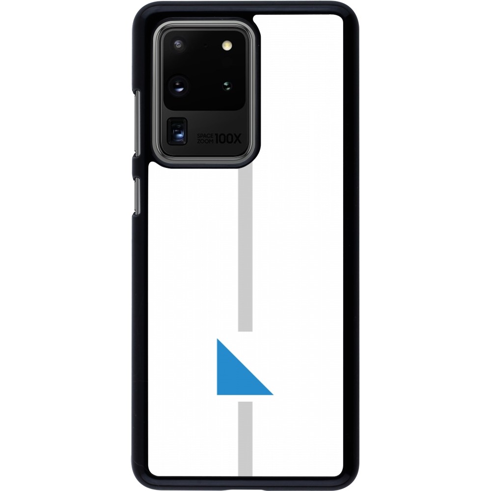 Samsung Galaxy S20 Ultra Case Hülle - Kanton ZH weiss
