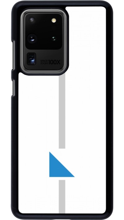 Samsung Galaxy S20 Ultra Case Hülle - Kanton ZH weiss