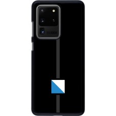 Samsung Galaxy S20 Ultra Case Hülle - Kanton ZH schwarz