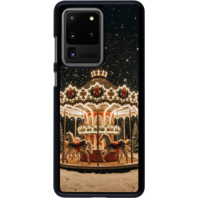 Samsung Galaxy S20 Ultra Case Hülle - Christmas 25 Carousel