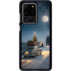 Samsung Galaxy S20 Ultra Case Hülle - Christmas 25 Car with Tree Xmas
