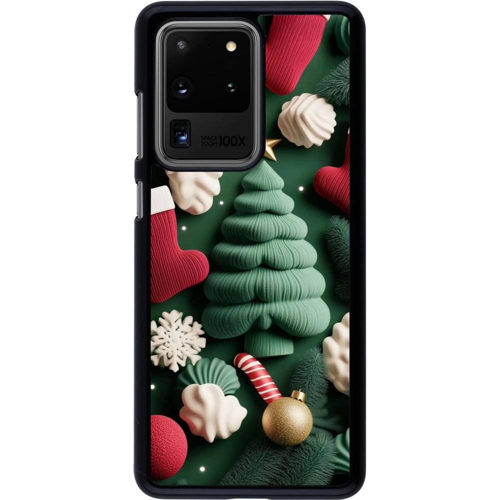 Coque Samsung Galaxy S20 Ultra - Christmas 25 Christmas textiles