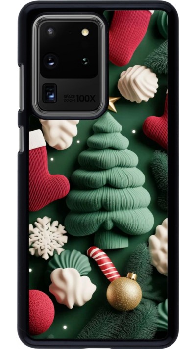 Coque Samsung Galaxy S20 Ultra - Christmas 25 Christmas textiles