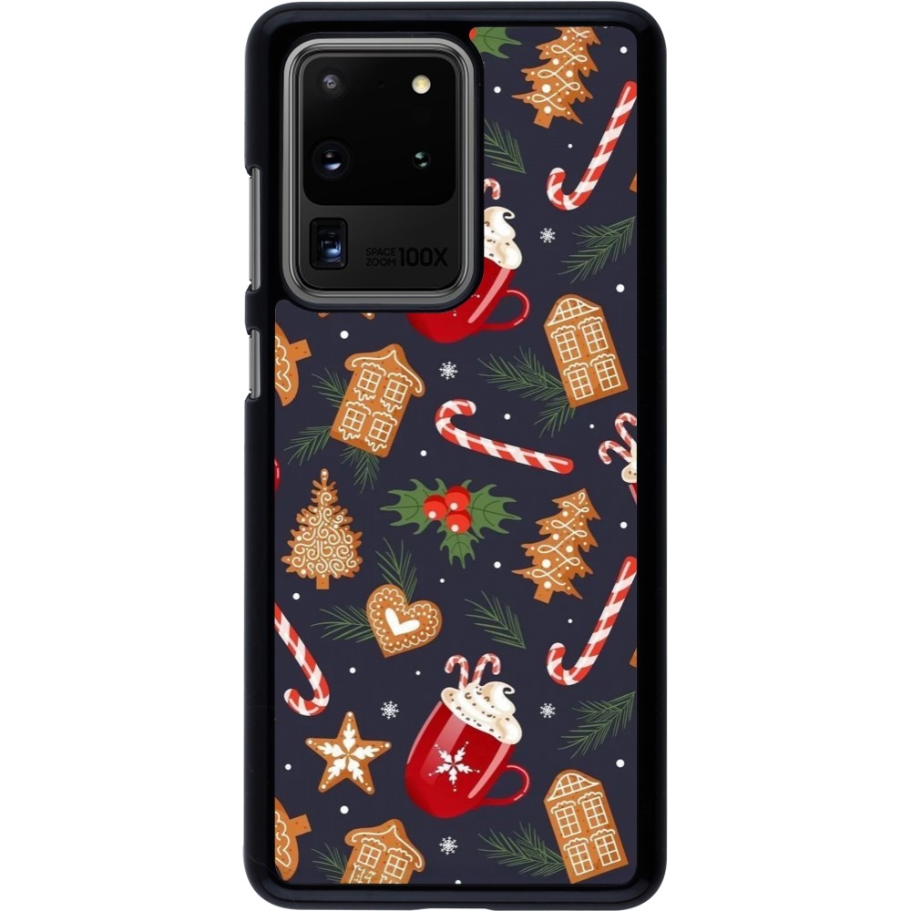 Coque Samsung Galaxy S20 Ultra - Christmas 25 Pattern Gingerbread House
