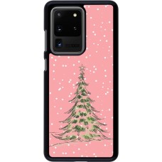Samsung Galaxy S20 Ultra Case Hülle - Christmas 25 Pink Tree