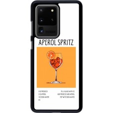 Samsung Galaxy S20 Ultra Case Hülle - Cocktail Rezept Aperol Spritz