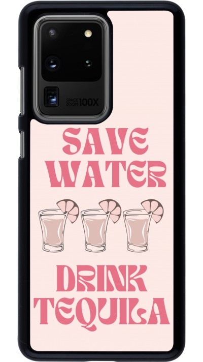 Samsung Galaxy S20 Ultra Case Hülle - Cocktail Save Water Drink Tequila