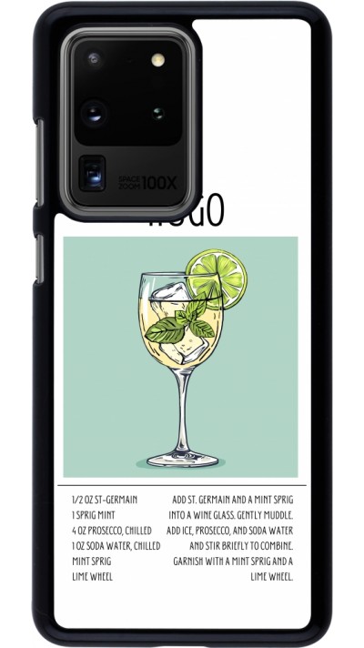 Samsung Galaxy S20 Ultra Case Hülle - Cocktail Rezept Hugo